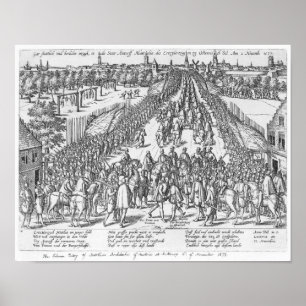 Der ernste Eintritt von Matthias Poster