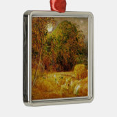 Der Ernte-Mond, 1833 (Öl auf dem Papier gelegt auf Silbernes Ornament (Rechts)