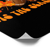 Der Erntedank 2 des Fußabsturzes der Jahreszeit 2 Poster (Ecke)