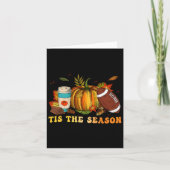 Der Erntedank 3 des Footll-Falles der Saison Karte (Vorderseite)