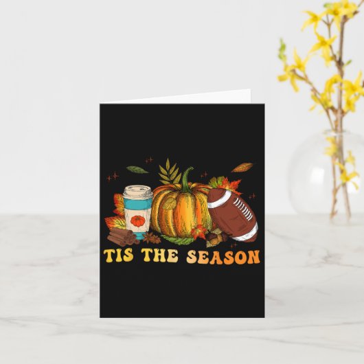 Der Erntedank 3 des Footll-Falles der Saison Karte (Gelbe Blume)