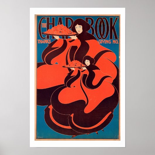 Der Erntedank "Chap Book" Poster (Vorne)