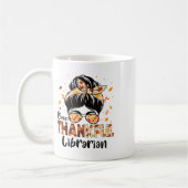Der Erntedank des biblischen Ein dankenswerter, un Kaffeetasse (Links)