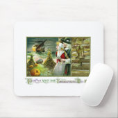 Der Erntedank des Pilgers von 1620 Mousepad (Mit Mouse)