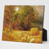 Der Erntemond, 1833 (Öl auf Papier auf Tafel geleg Fotoplatte (Seite)