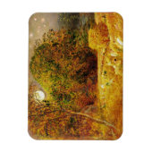 Der Erntemond, 1833 (Öl auf Papier auf Tafel geleg Magnet (Vertikal)