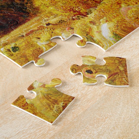 Der Erntemond, 1833 (Öl auf Papier auf Tafel geleg Puzzle (Seite)