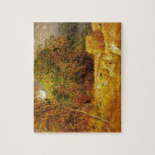 Der Erntemond, 1833 (Öl auf Papier auf Tafel geleg Puzzle (Vertikal)