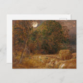 Der Erntemond von Palmer Postkarte (Vorne/Hinten)