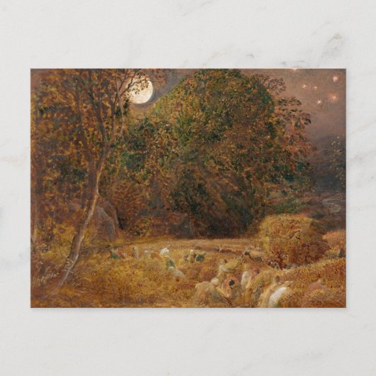 Der Erntemond von Palmer Postkarte (Vorderseite)
