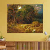 Der Erntemond von Samuel Palmer (1833) Leinwanddruck (Insitu (Wohnzimmer))