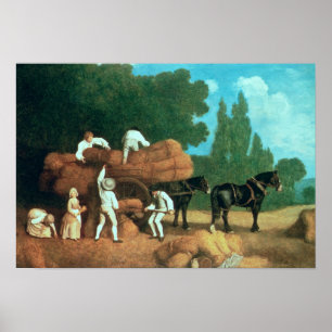 Der Erntewagen Poster