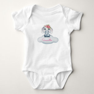 Der erschreckend Niedliche Baby Elefant aller Zeit Strampler