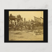 Der erschreckende Unfall am Farmington River (Sepi Postkarte (Vorderseite)