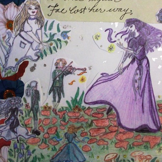 Der erstaunliche Wanderer Dreifach Gefaltete Urlaubskarte