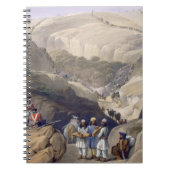 Der erste Abfall durch den Koojah Durchlauf, von Notizblock (Vorderseite)