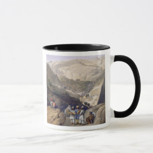 Der erste Abfall durch den Koojah Durchlauf, von Tasse