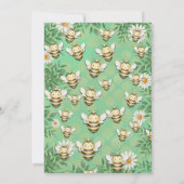 Der erste Buzz der kleinen Biene: Der erste Geburt Einladung (Rückseite)