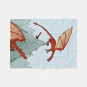 Der Erste, der den Top gewinnt! Fleecedecke (Vorderseite (Horizontal))