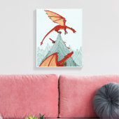 Der Erste, der den Top gewinnt! Leinwanddruck (Insitu (Wohnzimmer))