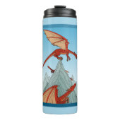 Der Erste, der den Top gewinnt! Thermosbecher (Vorderseite)