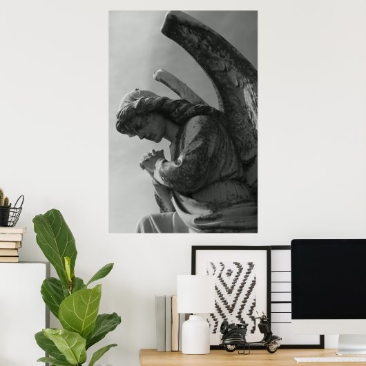 Der erste Engel Poster (Heimbüro)