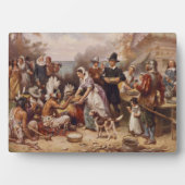 Der erste Erntedank 1621 | c.1932 Fotoplatte (Vorderseite)