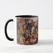 Der erste Erntedank 1621% pipe% c.1932 Tasse (Links)