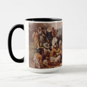 Der erste Erntedank 1621% pipe% c.1932 Tasse (Links)
