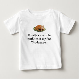 Der erste Erntedank des Babys… Baby T-shirt