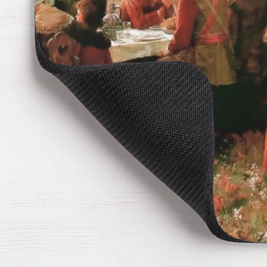 Der erste Erntedank in Plymouth Mousepad (Ecke)