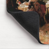 Der erste Erntedank in Plymouth Mousepad (Ecke)