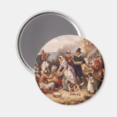 Der erste Erntedank Magnet (Vorderseite/Rückseite)