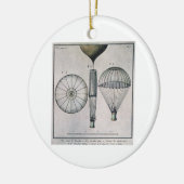 Der erste Fallschirm-Abfall durch Andre-Jacques Keramik Ornament (Links)