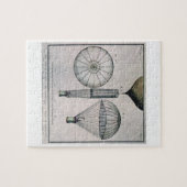 Der erste Fallschirm-Abfall durch Andre-Jacques Puzzle (Horizontal)