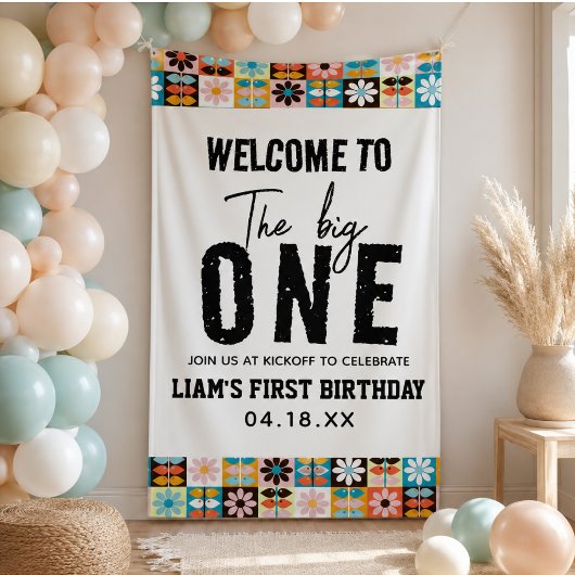 Der erste Geburtstag der BIG Banner