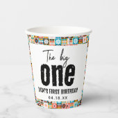 Der erste Geburtstag der BIG Pappbecher (Vorderseite)