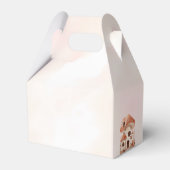 Der erste Geburtstag der verzauberten Wald-Pilzmäd Geschenkschachtel (Rückseite)