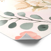 Der erste Geburtstag der verzauberten Wald-Pilzmäd Poster (Ecke)