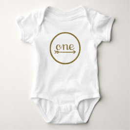 Der erste Geburtstag des Babys des Baby Strampler