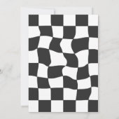 Der erste Geburtstag ist Spaß Junge Einladung (Rückseite)