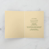 Der erste Geburtstag unserer Karottenspitze Karte (Innenseite)