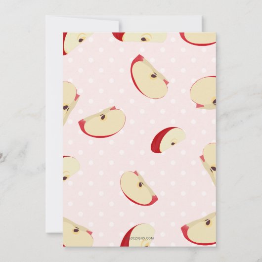 Der erste Geburtstag unseres Auges Einladung (Rückseite)