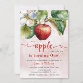 Der erste Geburtstag unseres Auges Einladung (Vorderseite)