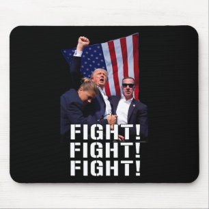 Der erste gepumpte Kampf für Trump Amerika Mousepad