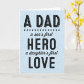 Der erste Held eines Sohns, erste die Liebe-Karte Karte (Gelbe Blume)