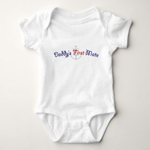 Der erste Kamerad des Vatis Baby Strampler