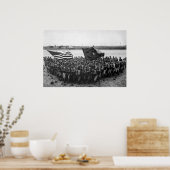 Der erste Kampf Poster (Küche)