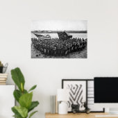 Der erste Kampf Poster (Heimbüro)