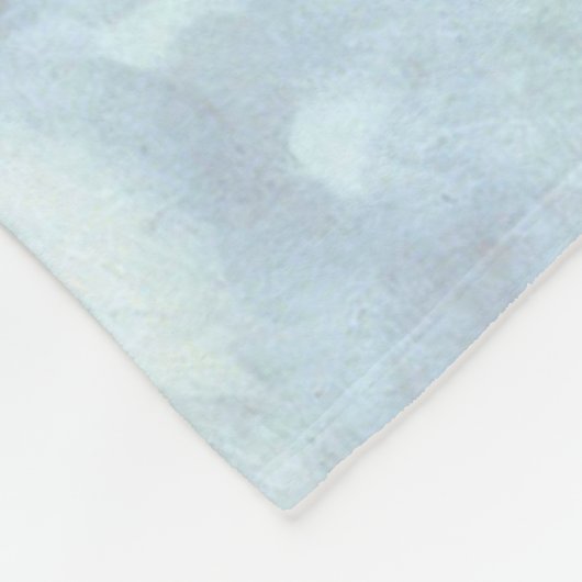 Der erste Kuss, Amor und Psyche, Bouguereau Fleecedecke (Ecke)